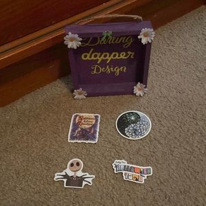 Disney’s Tim Burton’s The Nightmare Before Christmas  Full Color 4  stickers-